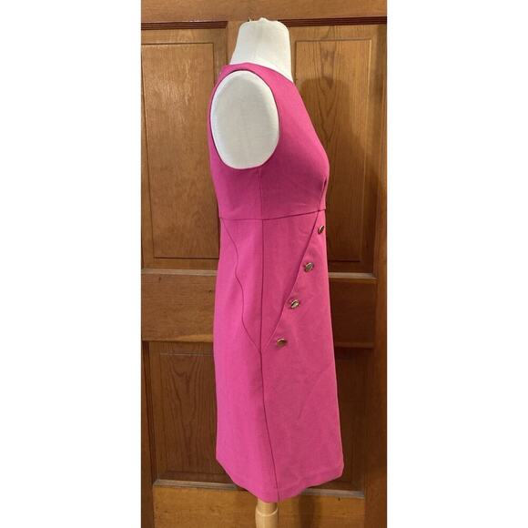 TRINA TURK Women's Dress Sz 0 Fuchsia Sleeveless Fully Lined $298 Colorful - Picture 5 of 14